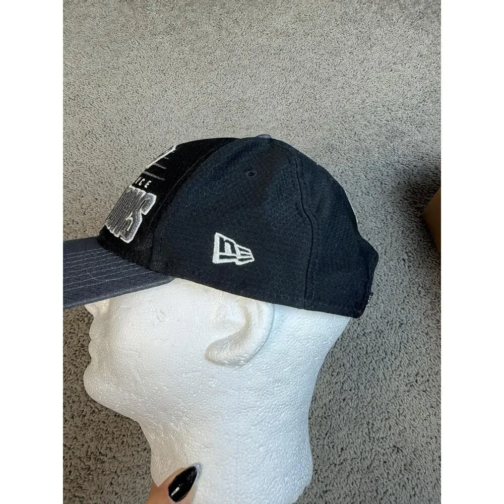 New England Patriots Hat Cap Snap Back Mens One Size Black New Era NFL